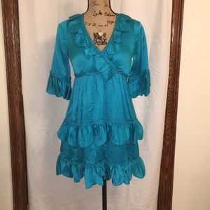 EUC Blue Betsey Johnson Dress